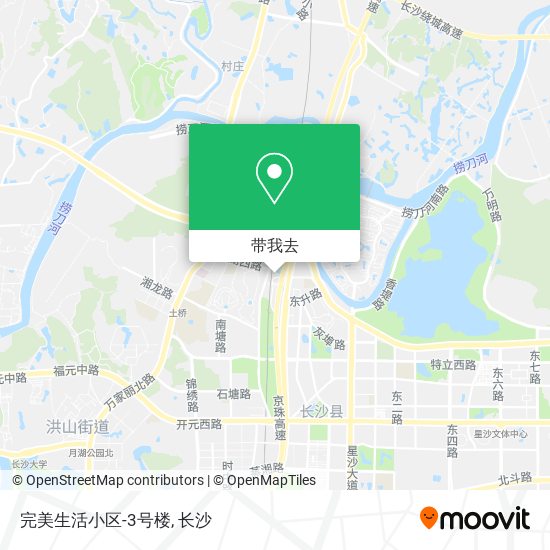 完美生活小区-3号楼地图
