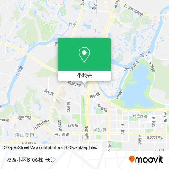 城西小区B-06栋地图