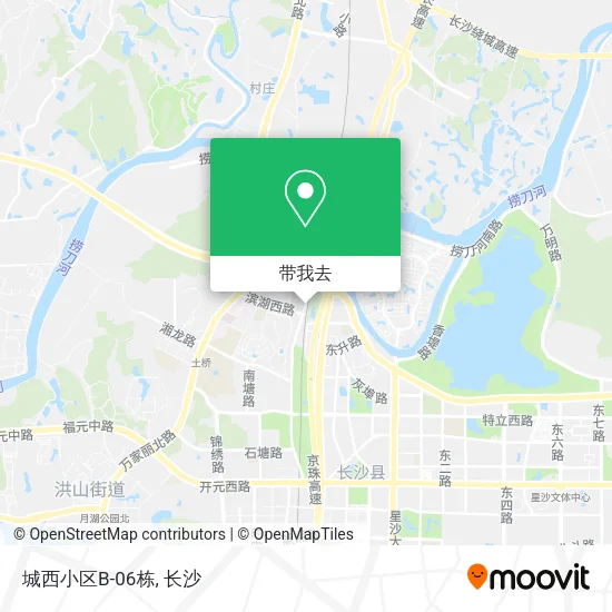 城西小区B-06栋地图
