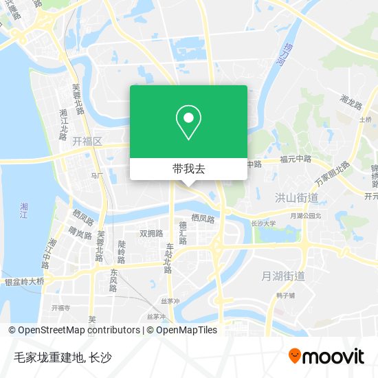 毛家垅重建地地图
