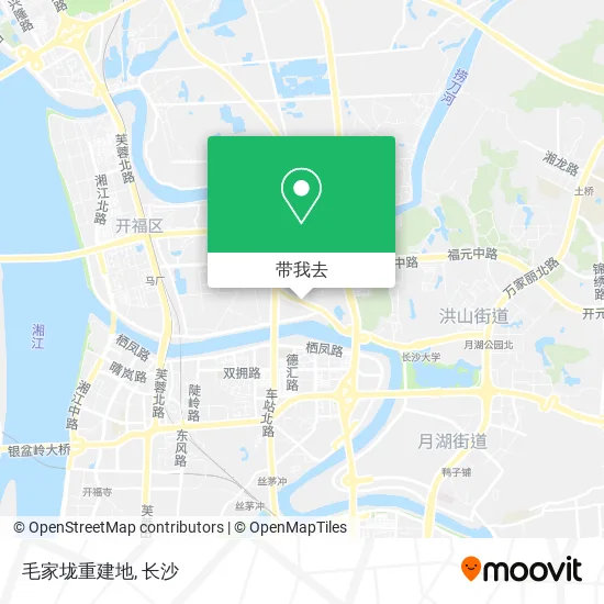 毛家垅重建地地图