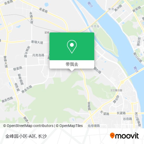 金峰园小区-A区地图