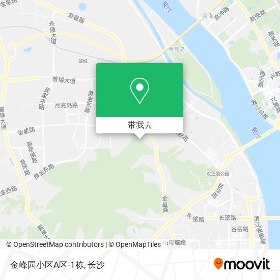 金峰园小区A区-1栋地图