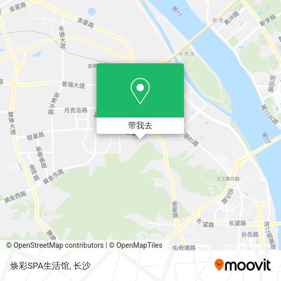 焕彩SPA生活馆地图