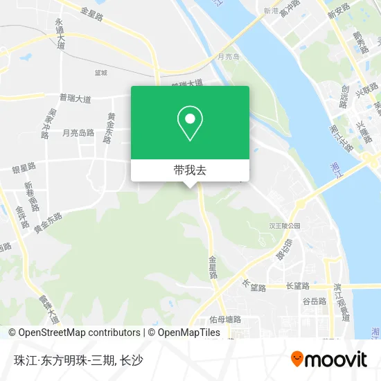 珠江·东方明珠-三期地图