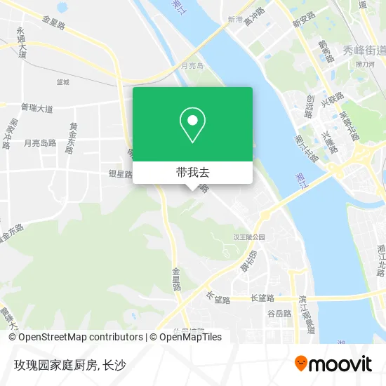 玫瑰园家庭厨房地图