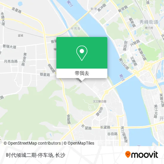 时代倾城二期-停车场地图