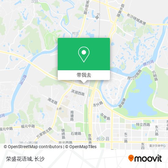 荣盛花语城地图