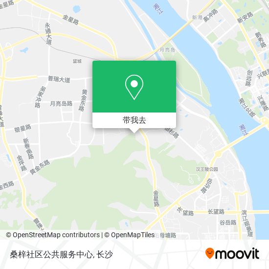 桑梓社区公共服务中心地图