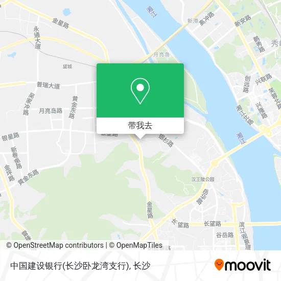 中国建设银行(长沙卧龙湾支行)地图