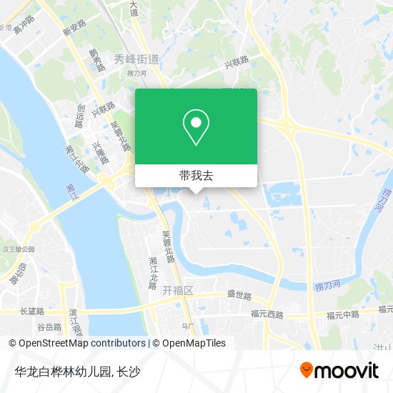 华龙白桦林幼儿园地图