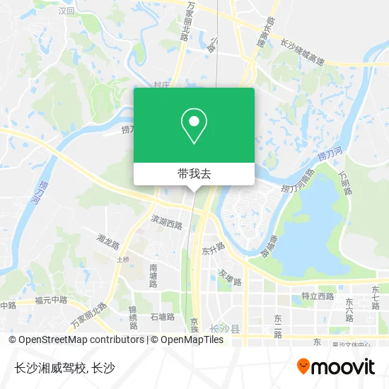 长沙湘威驾校地图