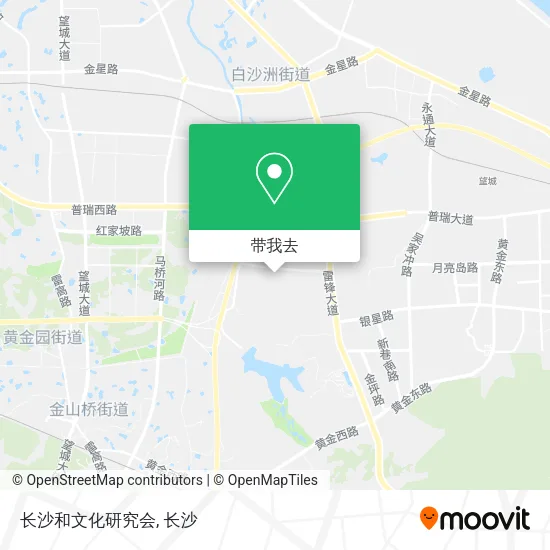 长沙和文化研究会地图