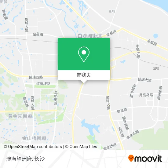 澳海望洲府地图