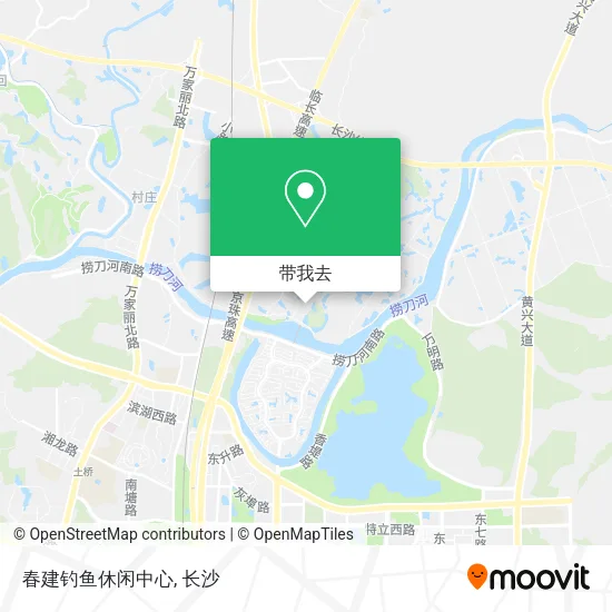 春建钓鱼休闲中心地图