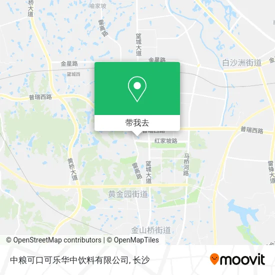 中粮可口可乐华中饮料有限公司地图