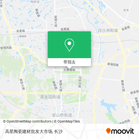 高星陶瓷建材批发大市场地图