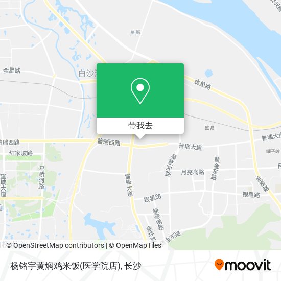 杨铭宇黄焖鸡米饭(医学院店)地图