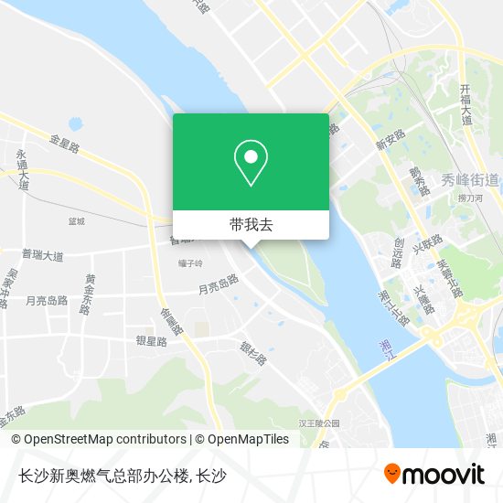 长沙新奥燃气总部办公楼地图