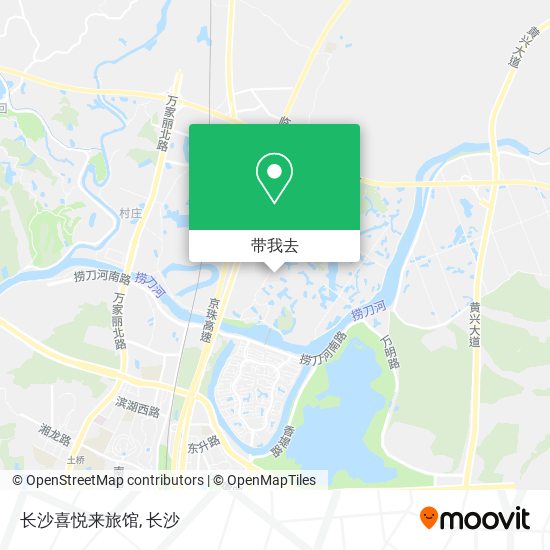 长沙喜悦来旅馆地图