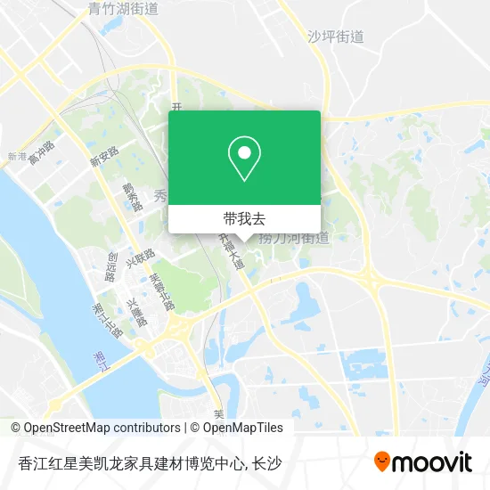 香江红星美凯龙家具建材博览中心地图