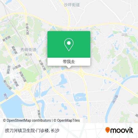 捞刀河镇卫生院-门诊楼地图