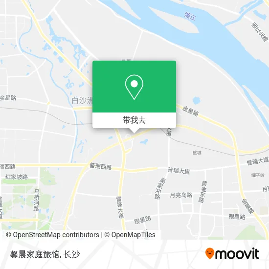 馨晨家庭旅馆地图