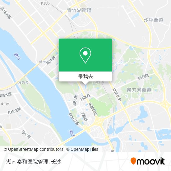 湖南泰和医院管理地图