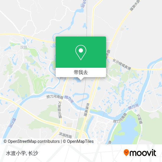 水渡小学地图
