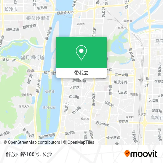 解放西路188号地图