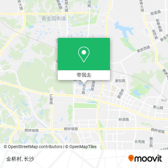 金桥村地图