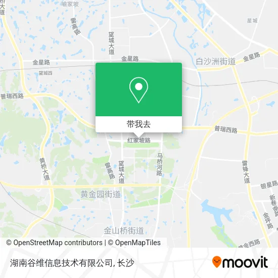 湖南谷维信息技术有限公司地图