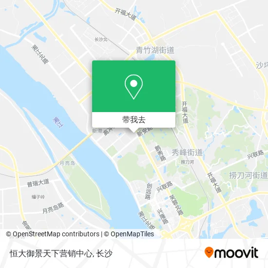 恒大御景天下营销中心地图
