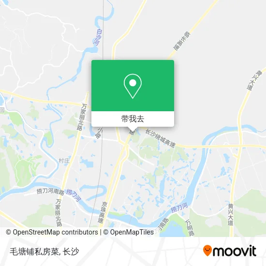 毛塘铺私房菜地图