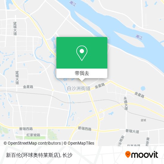新百伦(环球奥特莱斯店)地图