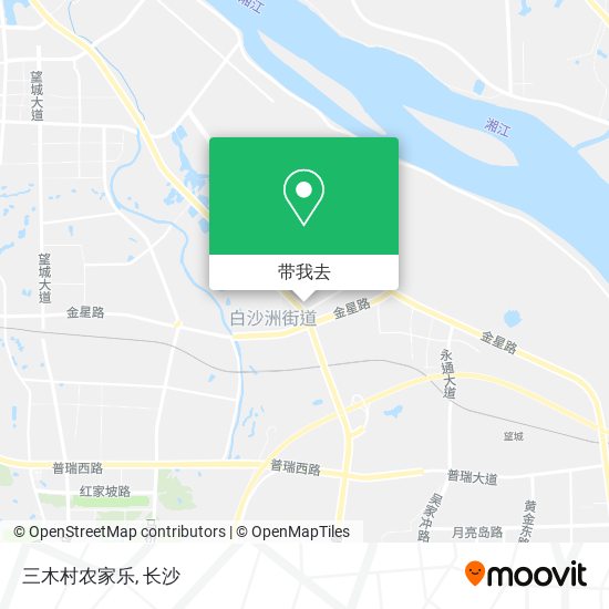 三木村农家乐地图