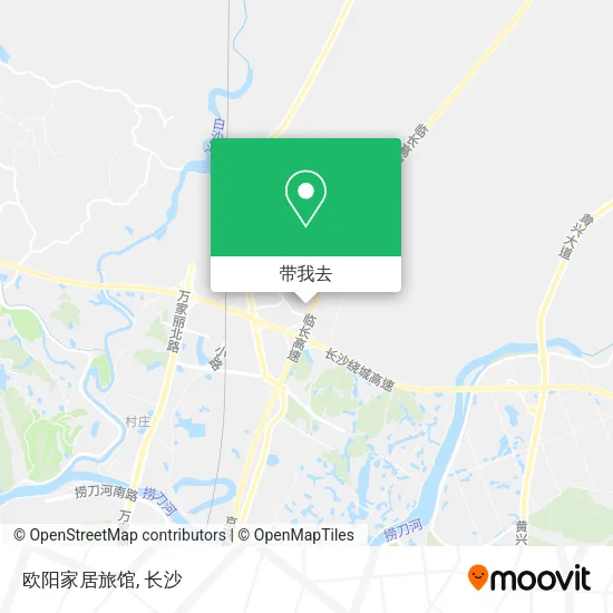 欧阳家居旅馆地图