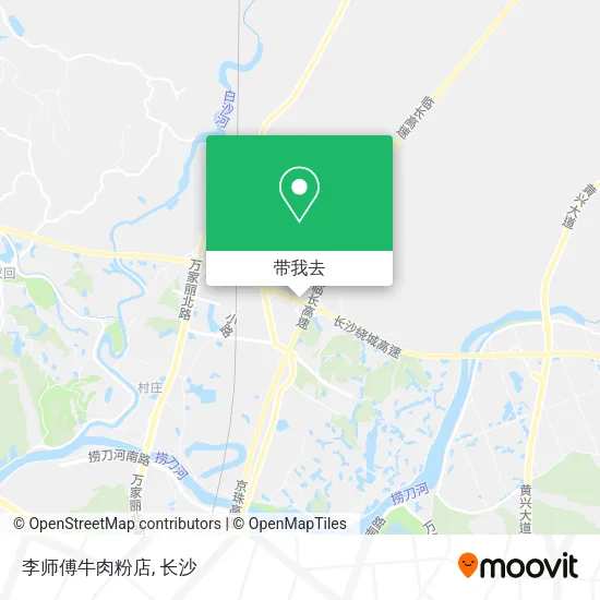 李师傅牛肉粉店地图