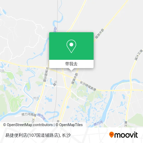 易捷便利店(107国道辅路店)地图