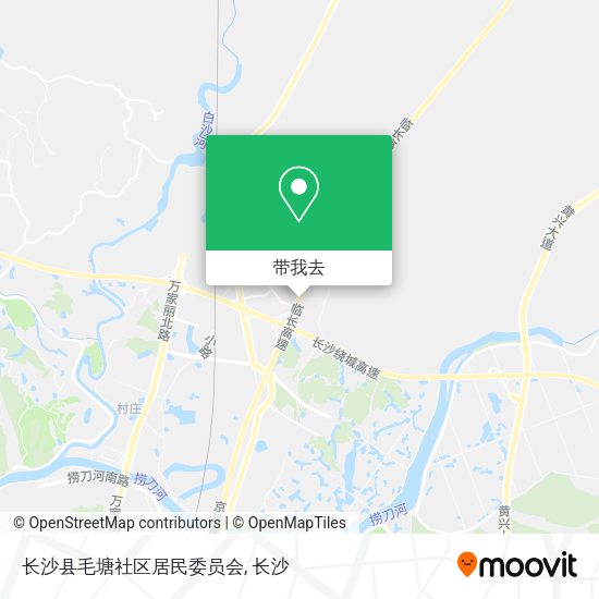 长沙县毛塘社区居民委员会地图