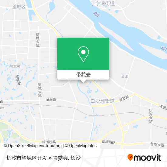 长沙市望城区开发区管委会地图