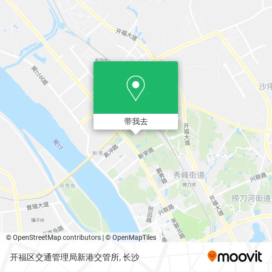 开福区交通管理局新港交管所地图