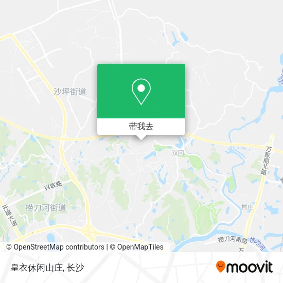 皇衣休闲山庄地图