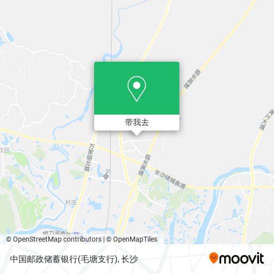 中国邮政储蓄银行(毛塘支行)地图