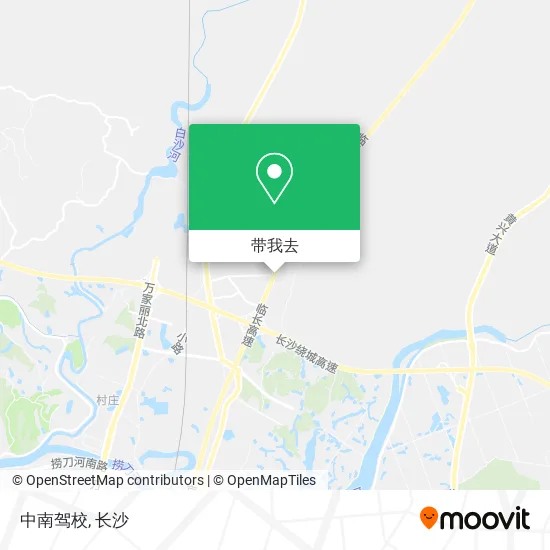 中南驾校地图