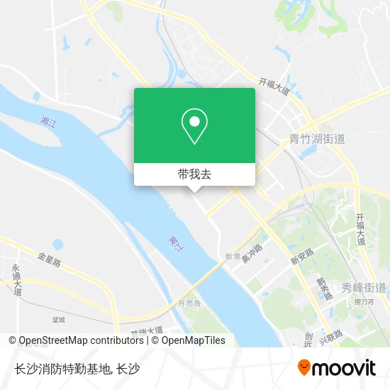 长沙消防特勤基地地图