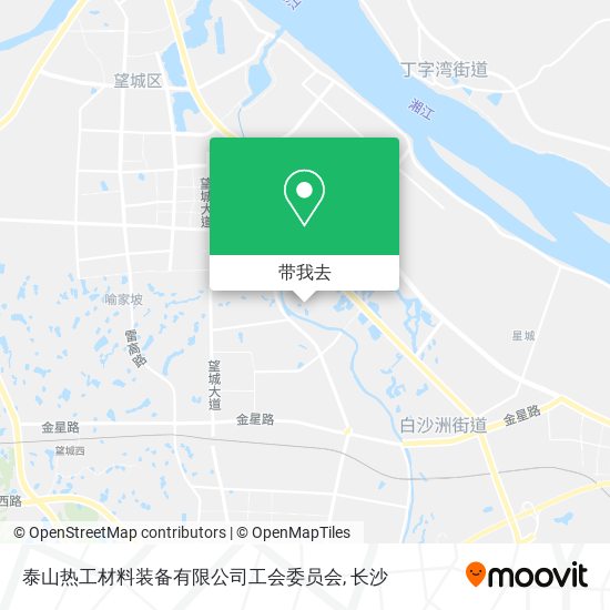 泰山热工材料装备有限公司工会委员会地图