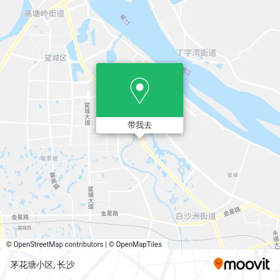 茅花塘小区地图