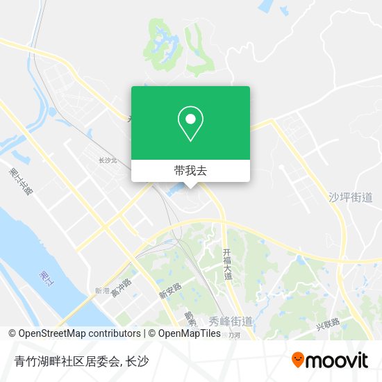 青竹湖畔社区居委会地图