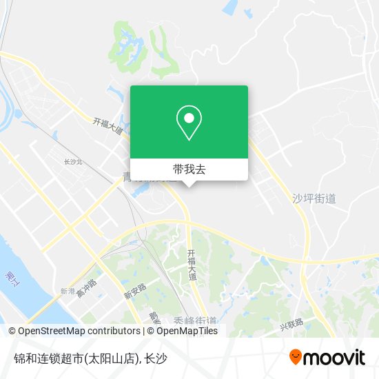 锦和连锁超市(太阳山店)地图